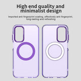 Husa pentru Samsung Galaxy A15 4G, Techsuit CandyCase MagSafe, alb
