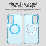 Husa pentru Samsung Galaxy A15 4G, Techsuit CandyCase MagSafe, alb
