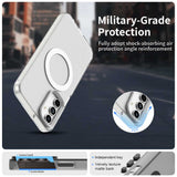 Husa pentru Samsung Galaxy A15 4G, Techsuit CandyCase MagSafe, alb