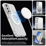 Husa pentru Samsung Galaxy A15 4G, Techsuit CandyCase MagSafe, alb