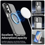 Husa pentru Samsung Galaxy A15 4G, Techsuit CandyCase MagSafe, alb