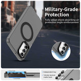 Husa pentru Samsung Galaxy A15 4G, Techsuit CandyCase MagSafe, alb