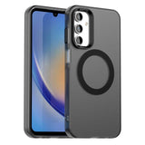 Husa pentru Samsung Galaxy A15 4G, Techsuit CandyCase MagSafe, alb