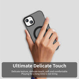 Husa pentru iPhone 15 Plus, Techsuit CandyCase MagSafe, alb