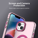 Husa pentru iPhone 15, Techsuit CandyCase MagSafe, alb