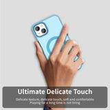 Husa pentru iPhone 15, Techsuit CandyCase MagSafe, alb