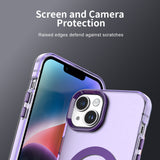 Husa pentru iPhone 15, Techsuit CandyCase MagSafe, alb