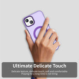 Husa pentru iPhone 15 Plus, Techsuit CandyCase MagSafe, alb