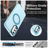Husa pentru Samsung Galaxy A05s, Techsuit CandyCase MagSafe, alb