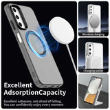 Husa pentru Samsung Galaxy A05s, Techsuit CandyCase MagSafe, alb