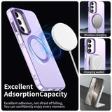 Husa pentru Samsung Galaxy A25 5G, Techsuit CandyCase MagSafe, alb