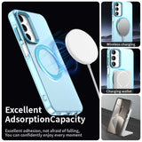 Husa pentru Samsung Galaxy A25 5G, Techsuit CandyCase MagSafe, alb