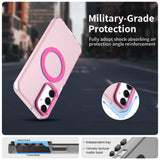 Husa pentru Samsung Galaxy A25 5G, Techsuit CandyCase MagSafe, alb