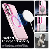 Husa pentru Samsung Galaxy A25 5G, Techsuit CandyCase MagSafe, alb