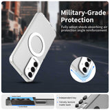 Husa pentru Samsung Galaxy A25 5G, Techsuit CandyCase MagSafe, alb