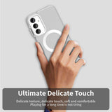 Husa pentru Samsung Galaxy A25 5G, Techsuit CandyCase MagSafe, alb
