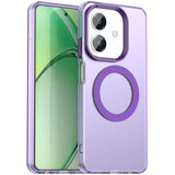 Husa pentru OPPO A40 4G, Techsuit CandyCase MagSafe, alb