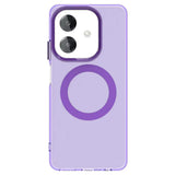 Husa pentru OPPO A40 4G, Techsuit CandyCase MagSafe, alb