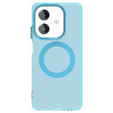 Husa pentru OPPO A40 4G, Techsuit CandyCase MagSafe, alb
