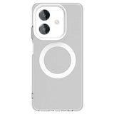 Husa pentru OPPO A40 4G, Techsuit CandyCase MagSafe, alb
