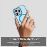 Husa pentru iPhone 15 Pro Max, Techsuit CandyCase MagSafe, alb