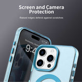 Husa pentru iPhone 15 Pro Max, Techsuit CandyCase MagSafe, alb