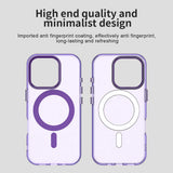 Husa pentru iPhone 15 Pro Max, Techsuit CandyCase MagSafe, alb