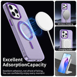 Husa pentru iPhone 15 Pro, Techsuit CandyCase MagSafe, alb