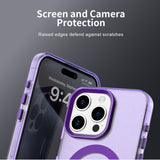 Husa pentru iPhone 15 Pro, Techsuit CandyCase MagSafe, alb