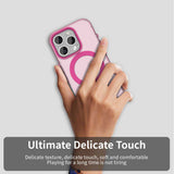 Husa pentru iPhone 15 Pro Max, Techsuit CandyCase MagSafe, alb