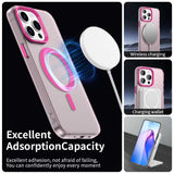 Husa pentru iPhone 15 Pro, Techsuit CandyCase MagSafe, alb