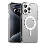 Husa pentru iPhone 15 Pro Max, Techsuit CandyCase MagSafe, alb