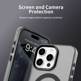 Husa pentru iPhone 15 Pro Max, Techsuit CandyCase MagSafe, alb