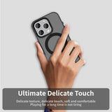 Husa pentru iPhone 15 Pro Max, Techsuit CandyCase MagSafe, alb