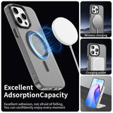 Husa pentru iPhone 15 Pro, Techsuit CandyCase MagSafe, alb