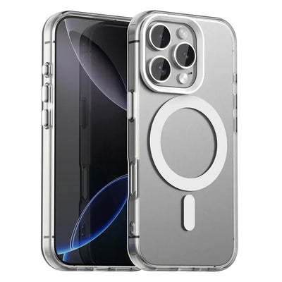 Husa pentru iPhone 16 Pro Max, Techsuit CandyCase MagSafe, alb
