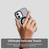 Husa pentru iPhone 16 Plus, Techsuit CandyCase MagSafe, alb