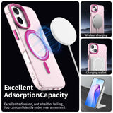 Husa pentru iPhone 16, Techsuit CandyCase MagSafe, alb