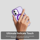Husa pentru iPhone 16, Techsuit CandyCase MagSafe, alb