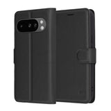 Husa pentru Google Pixel 10 Pro XL, Techsuit Leather Folio, maro