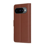 Husa pentru Google Pixel 10, Techsuit Leather Folio, maro