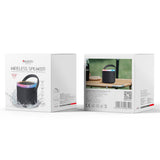 Boxa portabila Yesido Boxa portabila (YSW25), Bluetooth 5.3, Lumini RGB, IP67 Rezistent la apa, Handle, TF, AUX, USB, Type-C, 1800mAh, negru