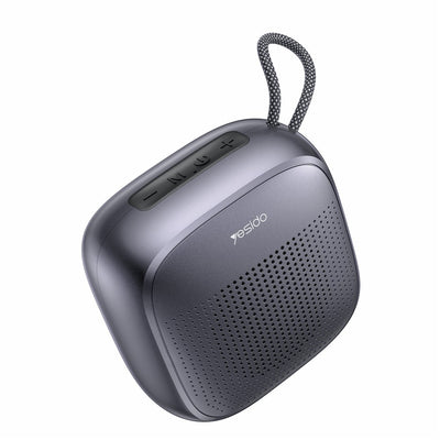 Boxa portabila Yesido Boxa portabila (YSW24), Bluetooth 5.3, Mini Design, Rezistent la apa, Lanyard, TF, AUX, Type-C, 1000mAh, negru