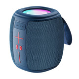 Boxa portabila Yesido Boxa portabila (YSW14), Bluetooth 5.1, Lumini RGB, Portabil, Fabric Texture, TF, USB, DC5V, 1200mAh, 5W, albastru