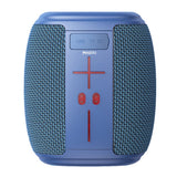 Boxa portabila Yesido Boxa portabila (YSW14), Bluetooth 5.1, Lumini RGB, Portabil, Fabric Texture, TF, USB, DC5V, 1200mAh, 5W, albastru