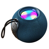 Boxa portabila Yesido Boxa portabila (YSW13), Bluetooth 5.1, Lumini RGB, Portabil, Surround Sound, TF, USB, DC5V, 1200mAh, 5W, albastru