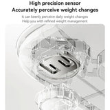 Cantar digital Yesido Digital Scale Body Weight (MG10), LED Display, Tempered Glass, 5-150kg, negru