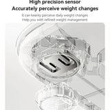 Cantar digital Yesido Digital Scale Body Weight (MG09), LED Display, Tempered Glass, 5-150kg, negru