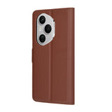 Husa pentru Honor 400 Pro, Techsuit Leather Folio, maro