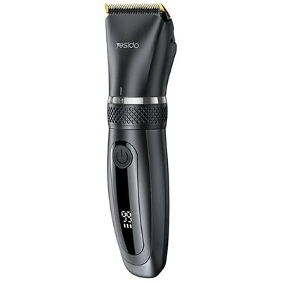 Yesido Hair Clipper (MG06), USB, 1200mAh, IPX5 Waterproof, Power Display, 5 Stages Length, Negru